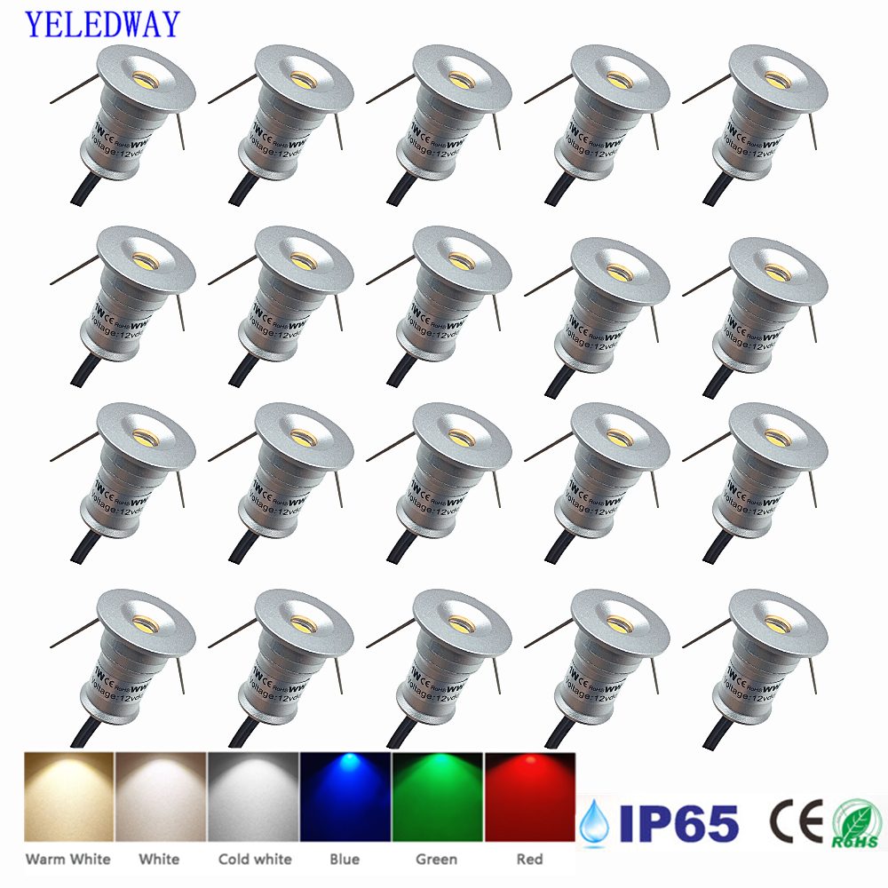 Outdoor Lighting Recessed - 1W Small Downlight Recessed Ceiling Outdoor
