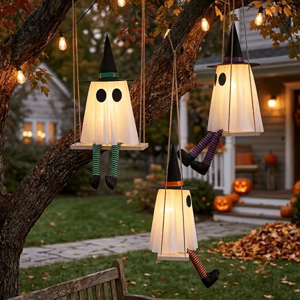 Outdoor Lighting Kits - Halloween Specter Lights Decoration Set LED