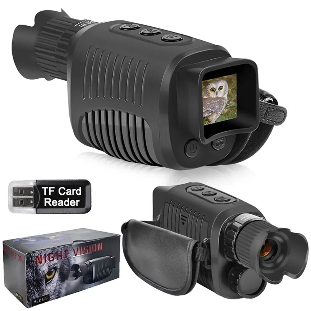 Outdoor Lighting And Camera - Monocular Night Vision Device 1080P HD
