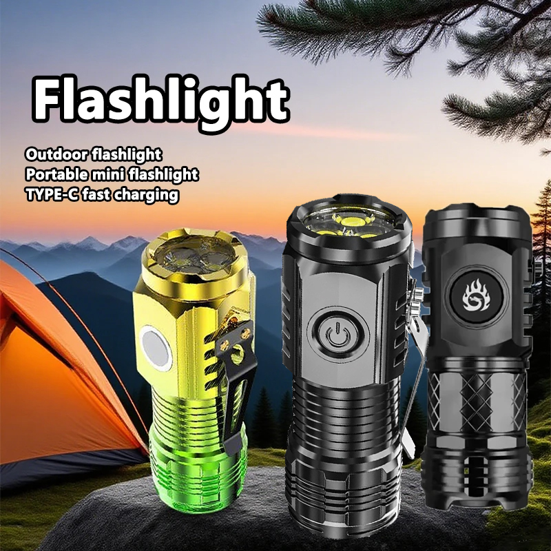 Outdoor Lighting Setup - Super Bright MINI LED Flashlight Torch