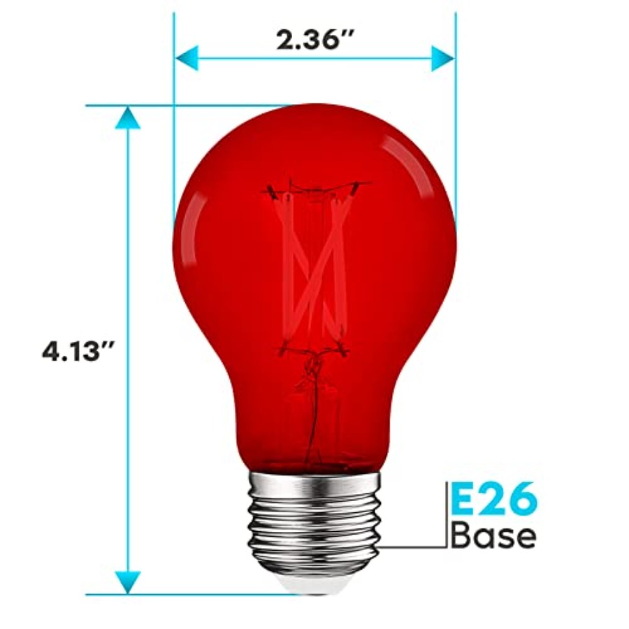 A19 Edison LED Light Bulbs, 4. - Outdoor Lighting Bulbs review and price