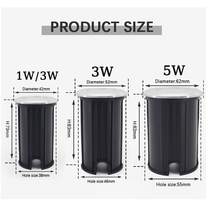 10PCS/lot IP67 Outdoor Lightin - Outdoor Lighting Recessed review and price