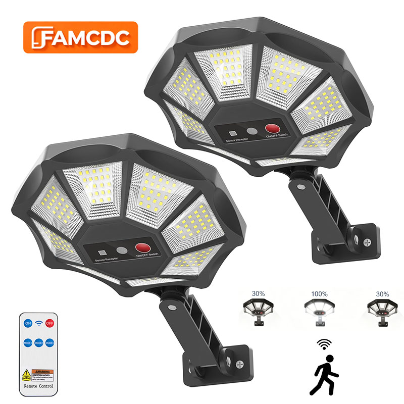 Solar Lights Outdoor 168LED 36 - Dusk To Dawn Bulb review and price