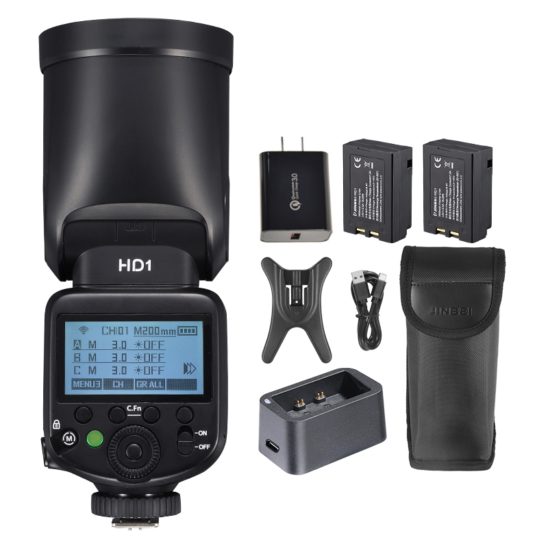 JINBEI HD-1Round-head HSS Spee - Outdoor Lighting Kits review and price