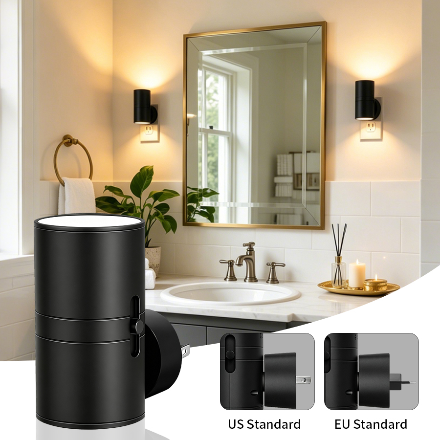 LED Plug-In Wall Sconce Night  - Dusk To Dawn Bulb review and price