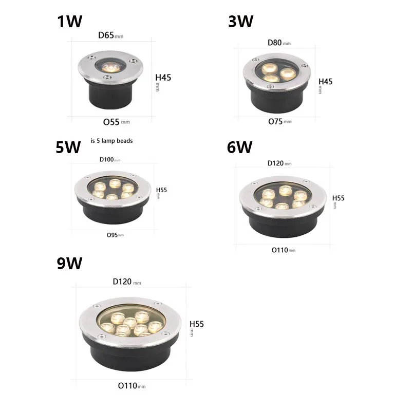 Thin IP67 Waterproof Recessed  - Outdoor Lighting Recessed review and price