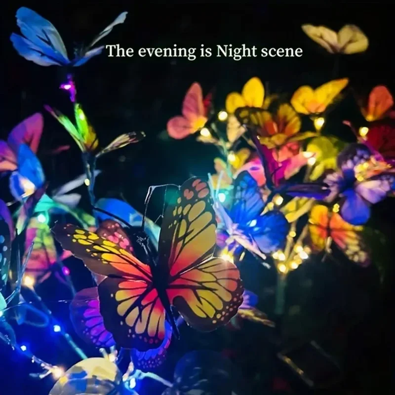 Solar LED Butterfly Garden Lig - Outdoor Lighting Gazebo review and price