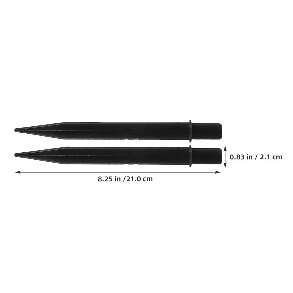 15Pcs Black Ground Stakes for  - Outdoor Lighting Ground review and price