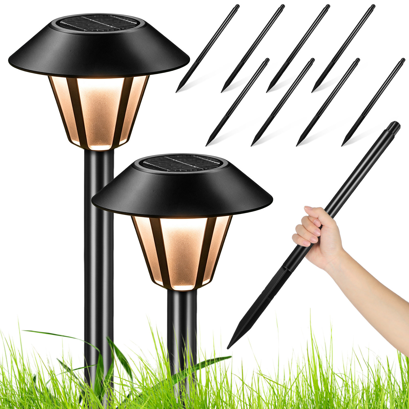 8Set Solar Light Stakes Outdoo - Outdoor Lighting Ground review and price