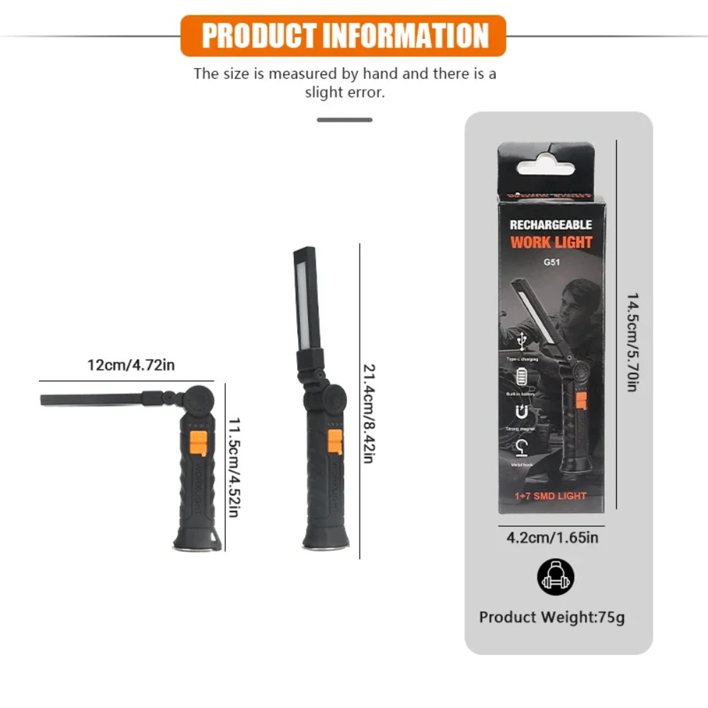 Portable COB LED Flashlight US - Outdoor Lighting Setup review and price