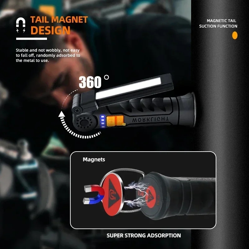 Portable COB LED Flashlight US - Outdoor Lighting Setup review and price