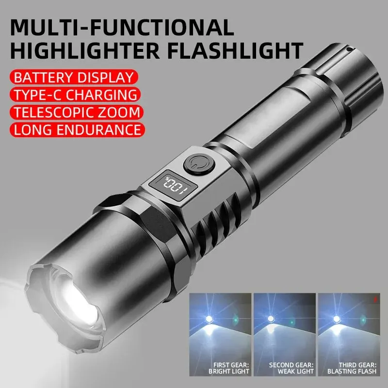 Powerful Led Handheld Flashlig - Outdoor Lighting Bulbs review and price