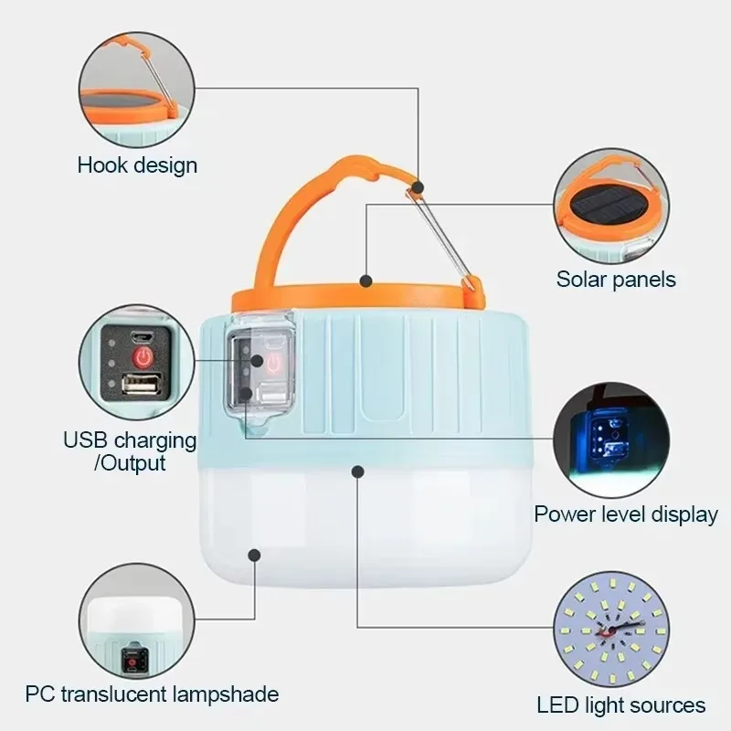 Solar Camping Lantern Recharge - Outdoor Lighting Bulbs review and price
