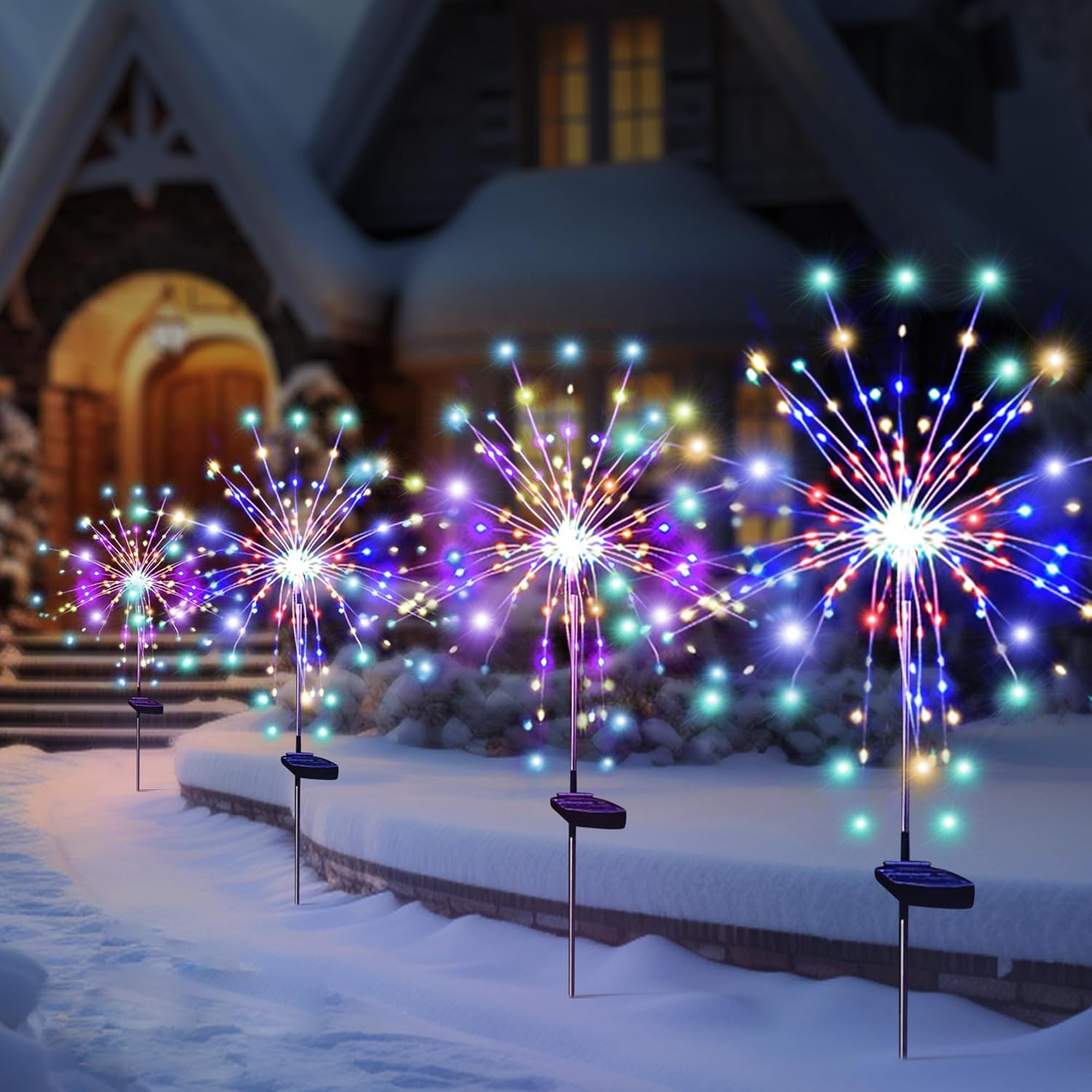 Solar LED Firework Fairy Light - Outdoor Lighting Gazebo review and price