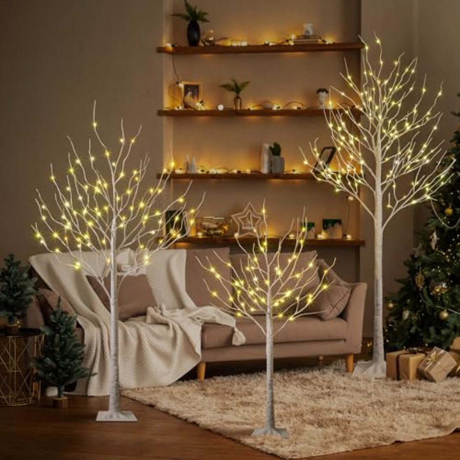 LED Birch Tree Light Set For I - Outdoor Lighting On Trees review and price