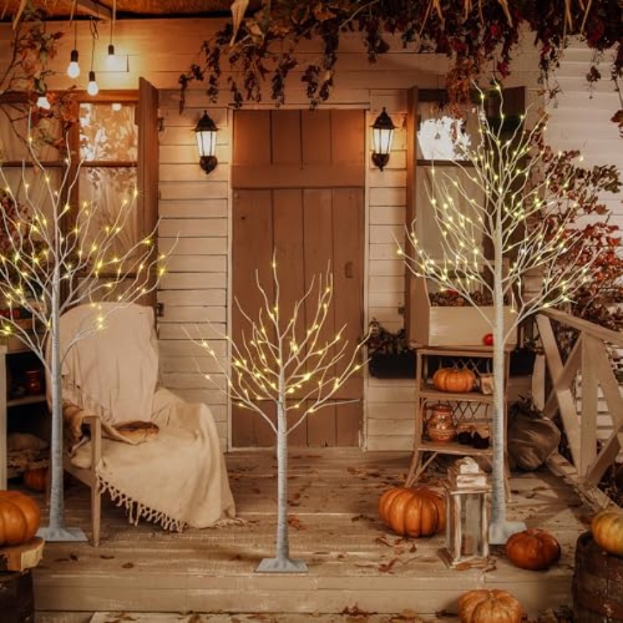 LED Birch Tree Light Set For I - Outdoor Lighting On Trees review and price