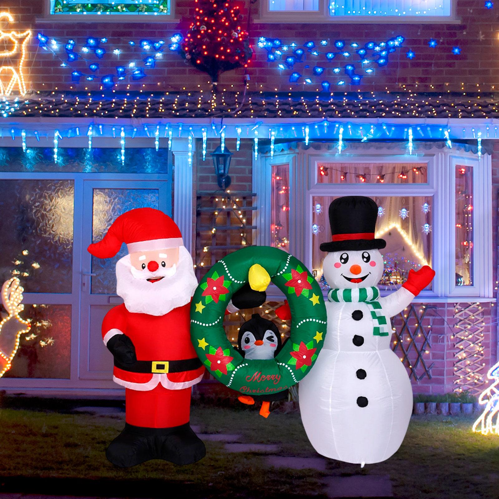 Christmas Inflatables Decorati - Xmas Outdoor Lighting Decorations review and price