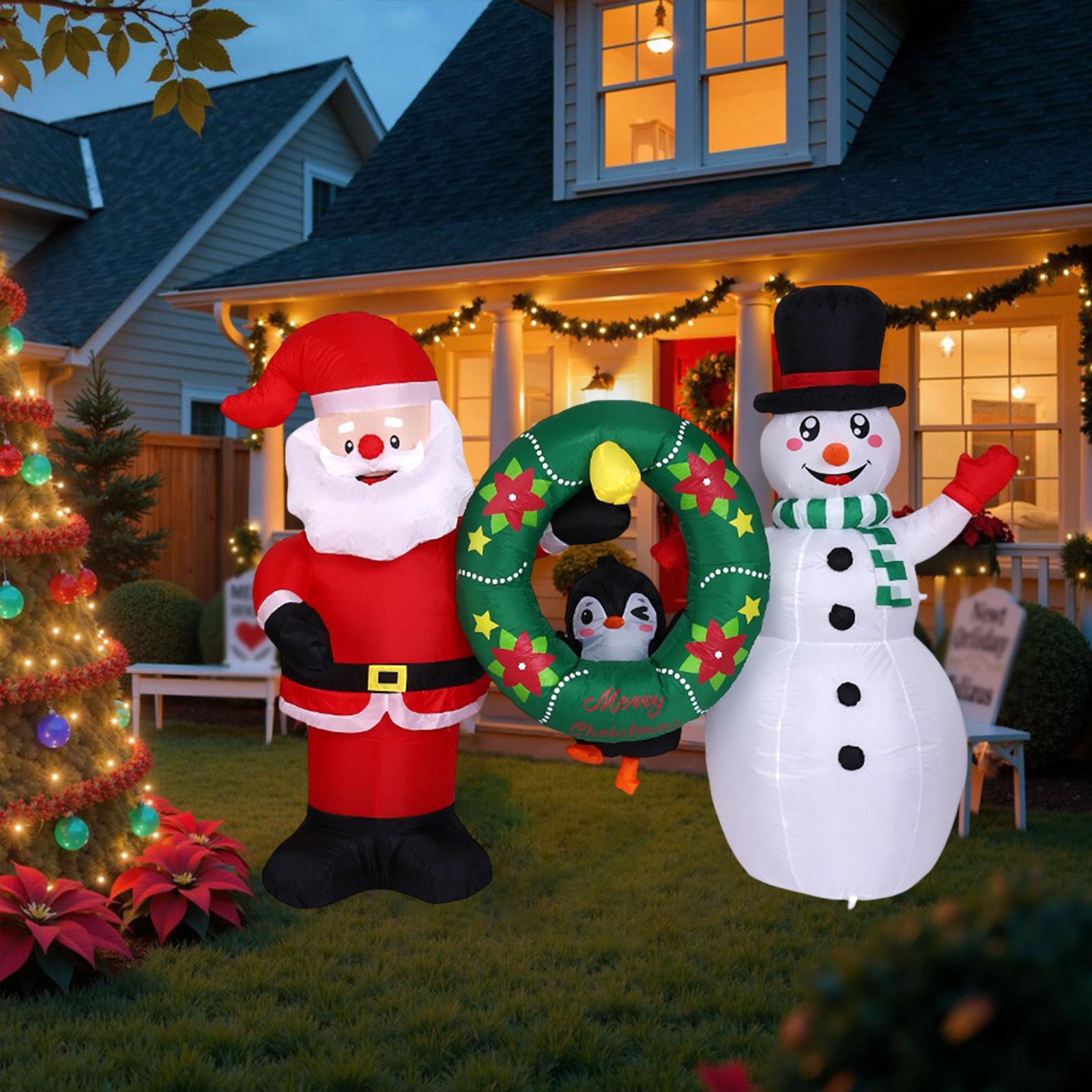 Christmas Inflatables Decorati - Xmas Outdoor Lighting Decorations review and price
