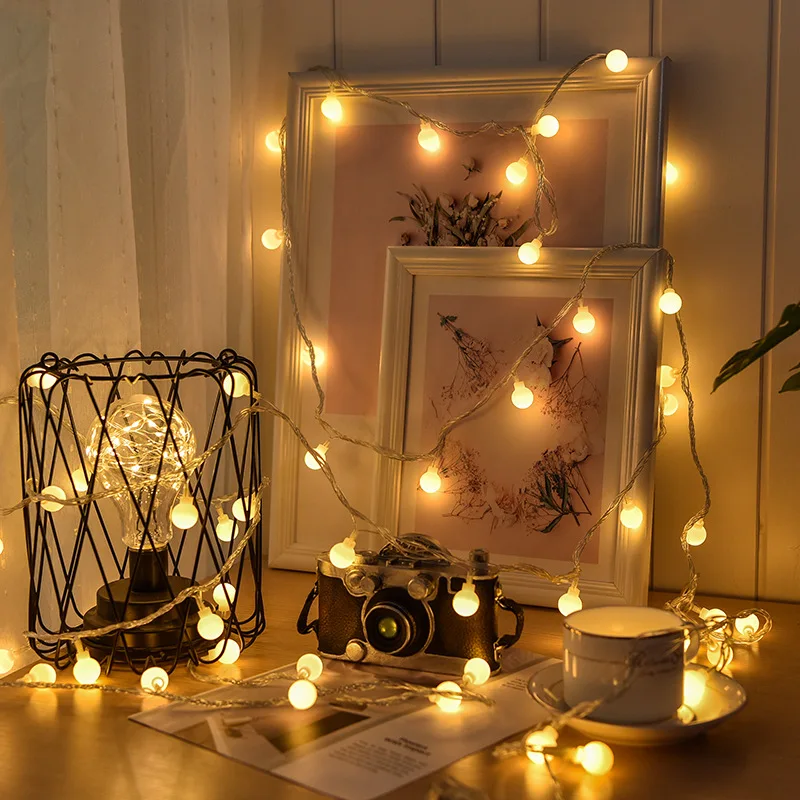 10M USB/Battery Power Ball LED - Outdoor Lighting Gazebo review and price
