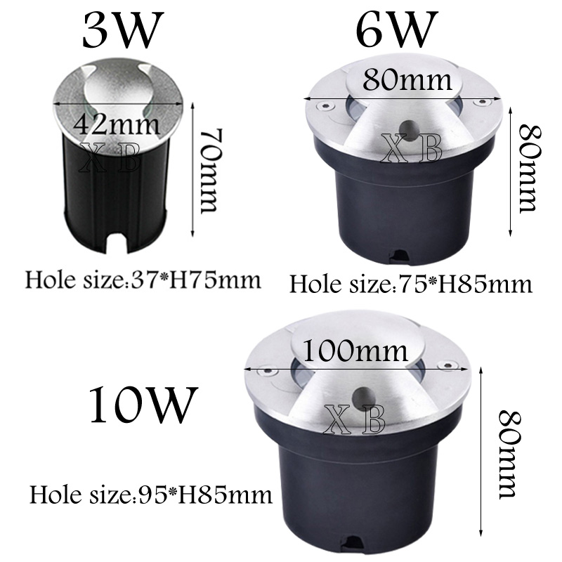 Outdoor Lighting 10W 6W 3W Gar - Outdoor Lighting Recessed review and price