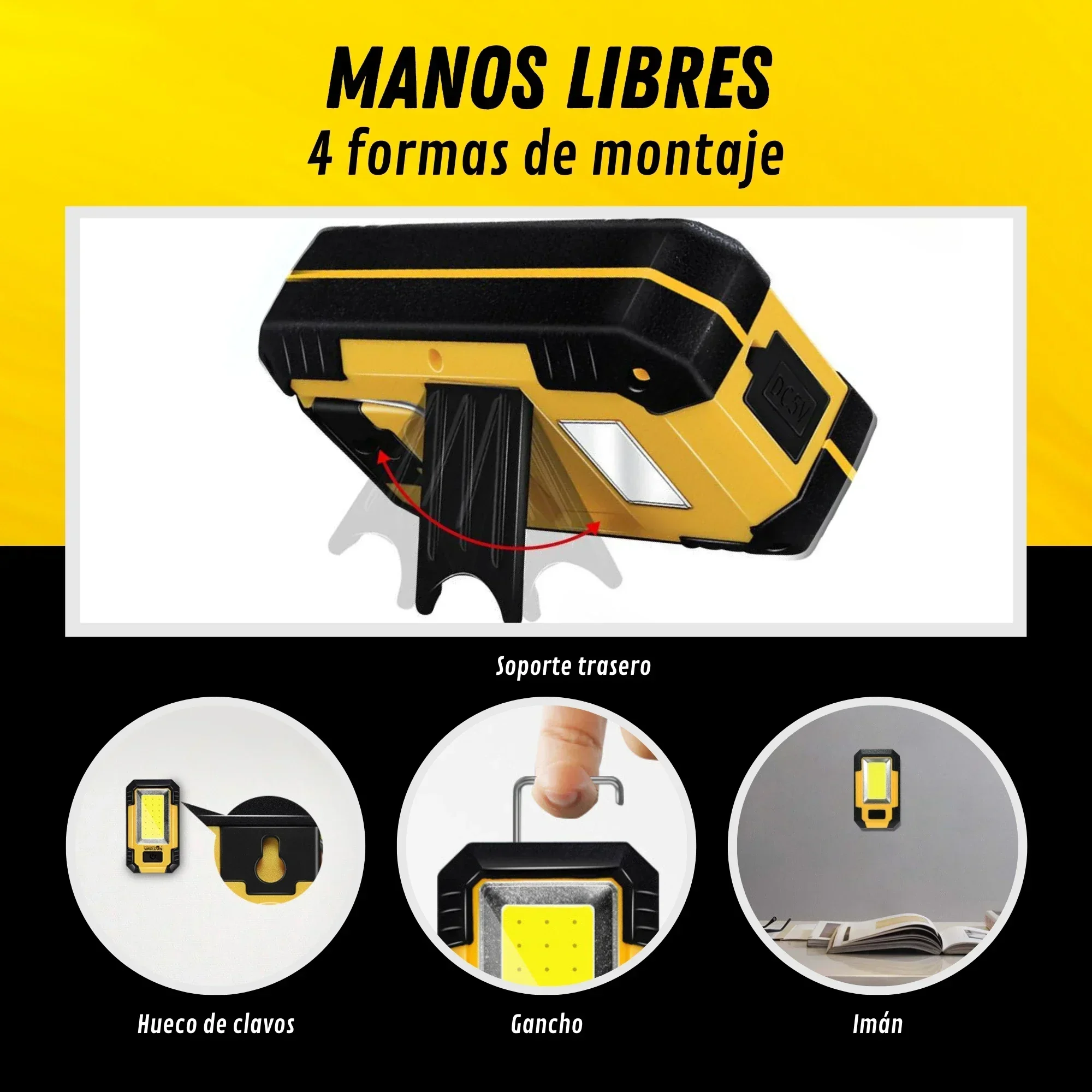 Rechargeable 4000MaH Work Ligh - Outdoor Lighting Setup review and price