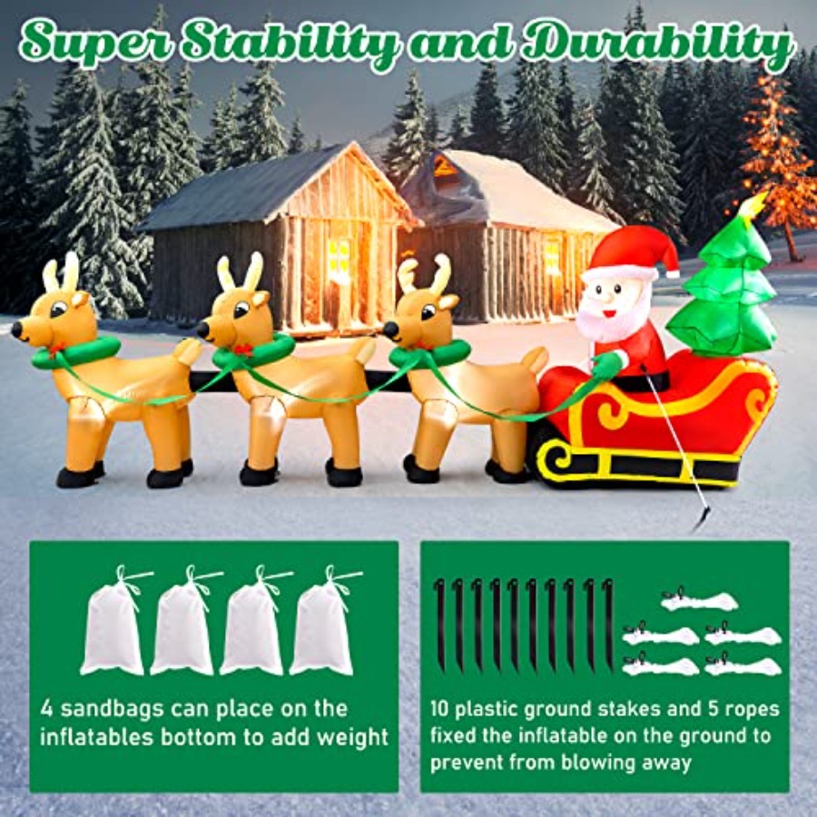 Outdoor Christmas inflatables  - Outdoor Lighting On Trees review and price