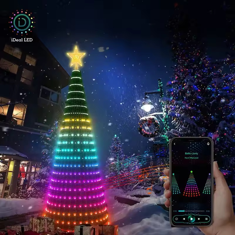 2.1M 400LEDs Christmas Lights  - Xmas Outdoor Lighting Decorations review and price