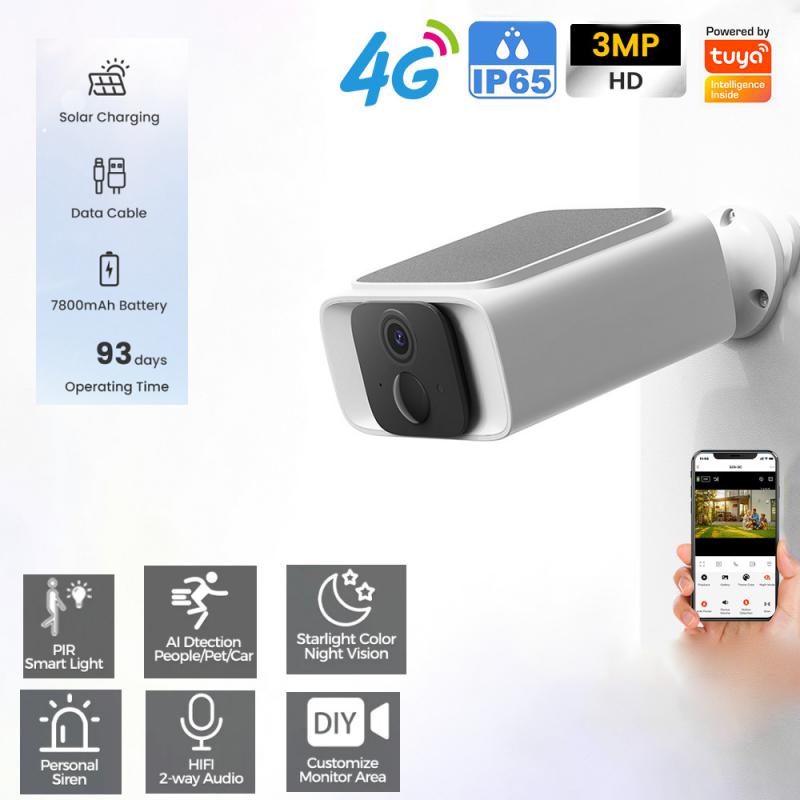 EOENK 3MP Outdoor Solar Camera - Outdoor Lighting And Camera review and price
