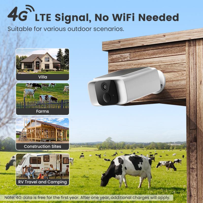 EOENK 3MP Outdoor Solar Camera - Outdoor Lighting And Camera review and price