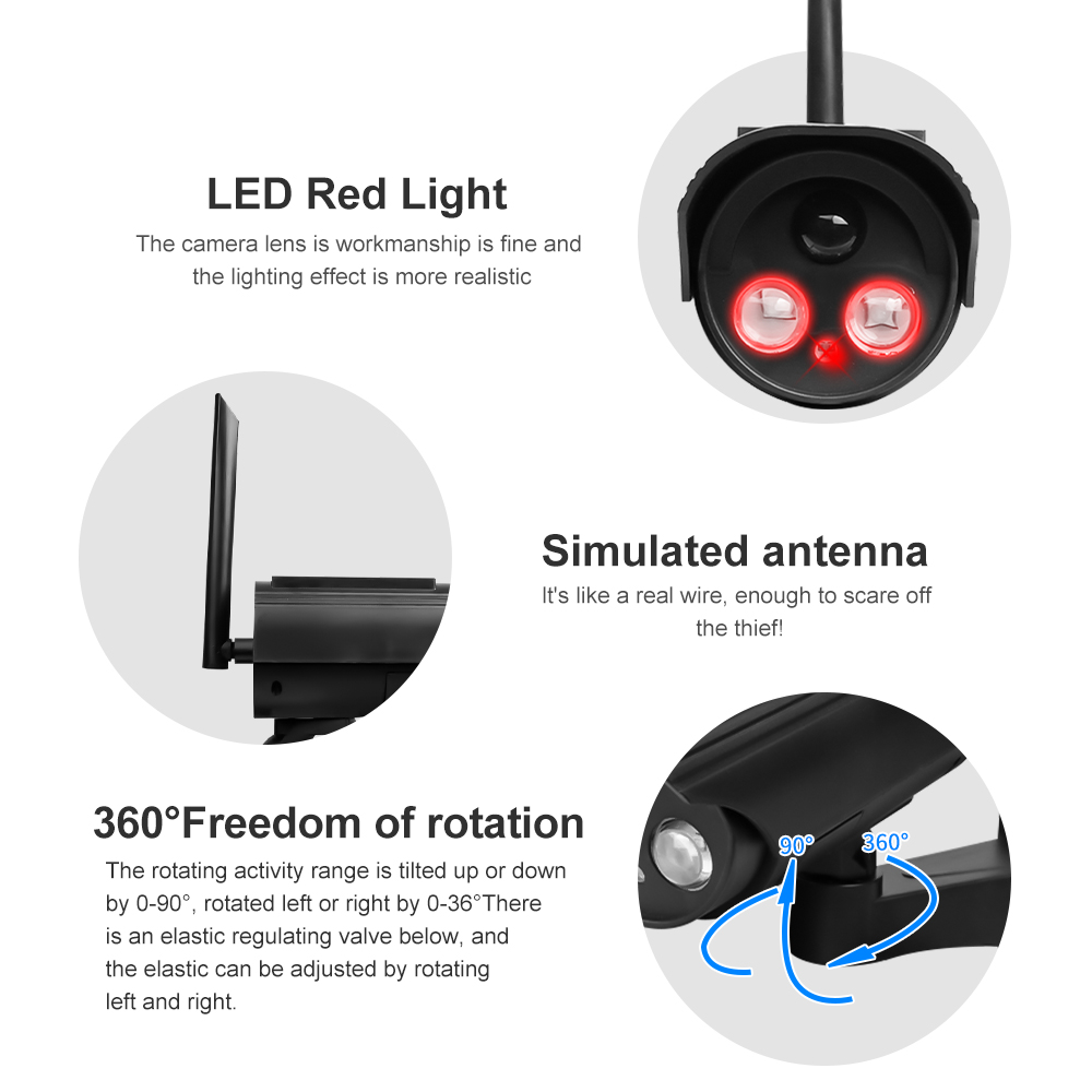 Outdoor Solar Simulation Camer - Outdoor Lighting And Camera review and price