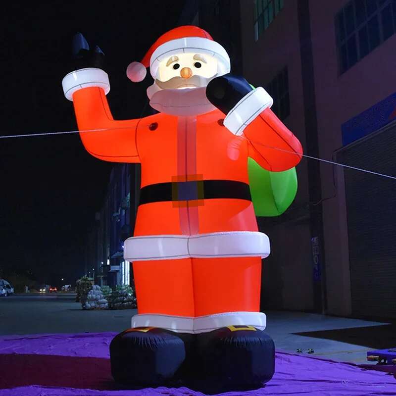 Giant LED Light Iatable Outdoo - Xmas Outdoor Lighting Decorations review and price