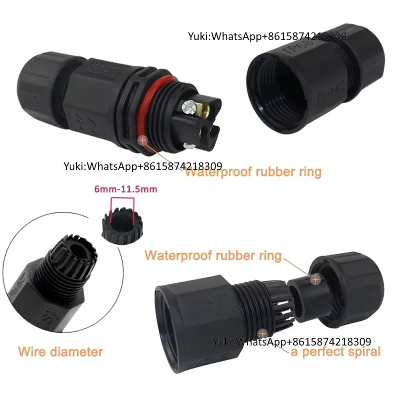 IP68 Waterproof Cable T Tap El - Outdoor Lighting Cable review and price