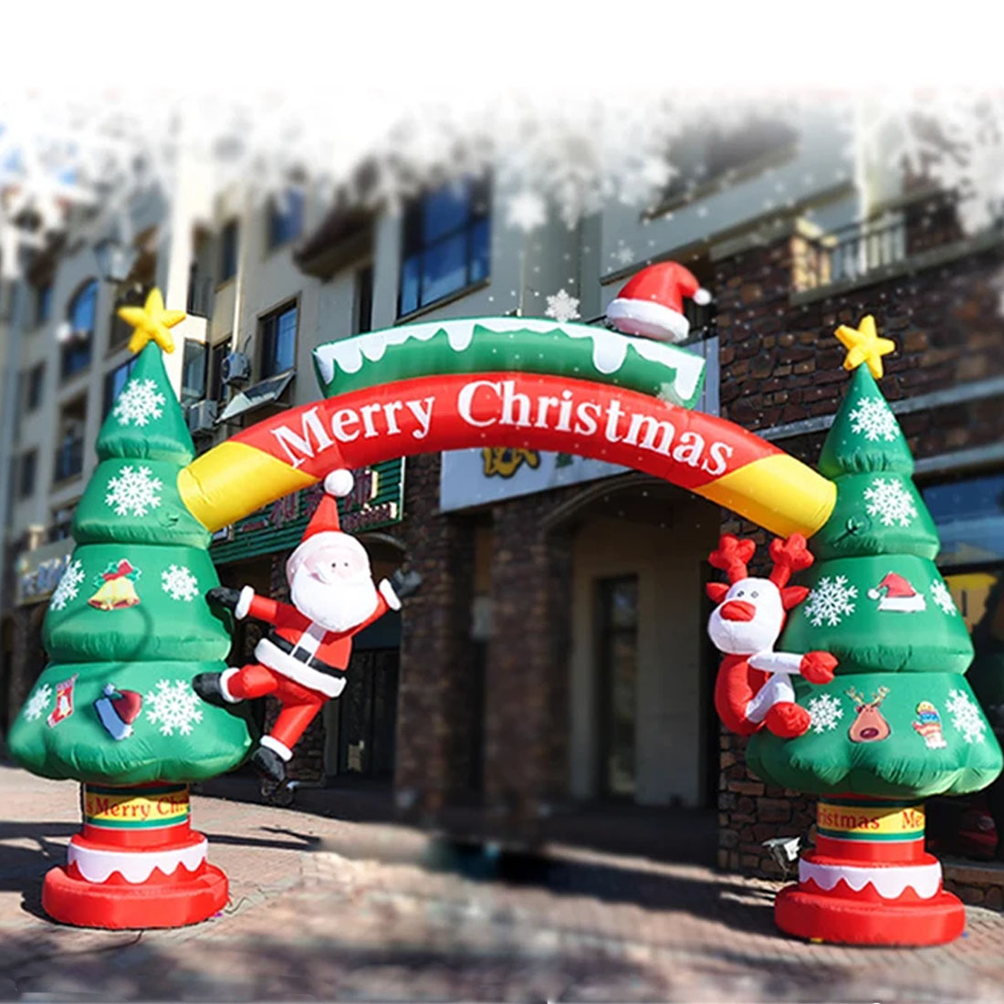 Christmas Inflatable Xmas Tree - Outdoor Lighting On Trees review and price