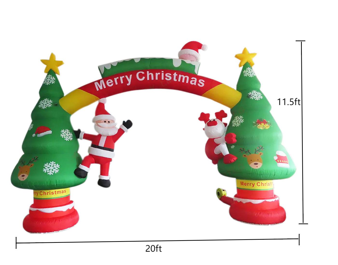Christmas Inflatable Xmas Tree - Outdoor Lighting On Trees review and price