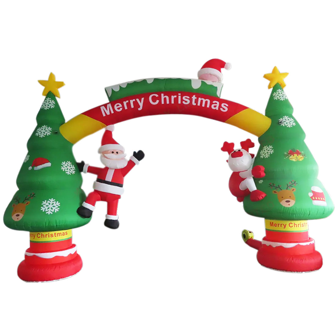 Christmas Inflatable Xmas Tree - Outdoor Lighting On Trees review and price