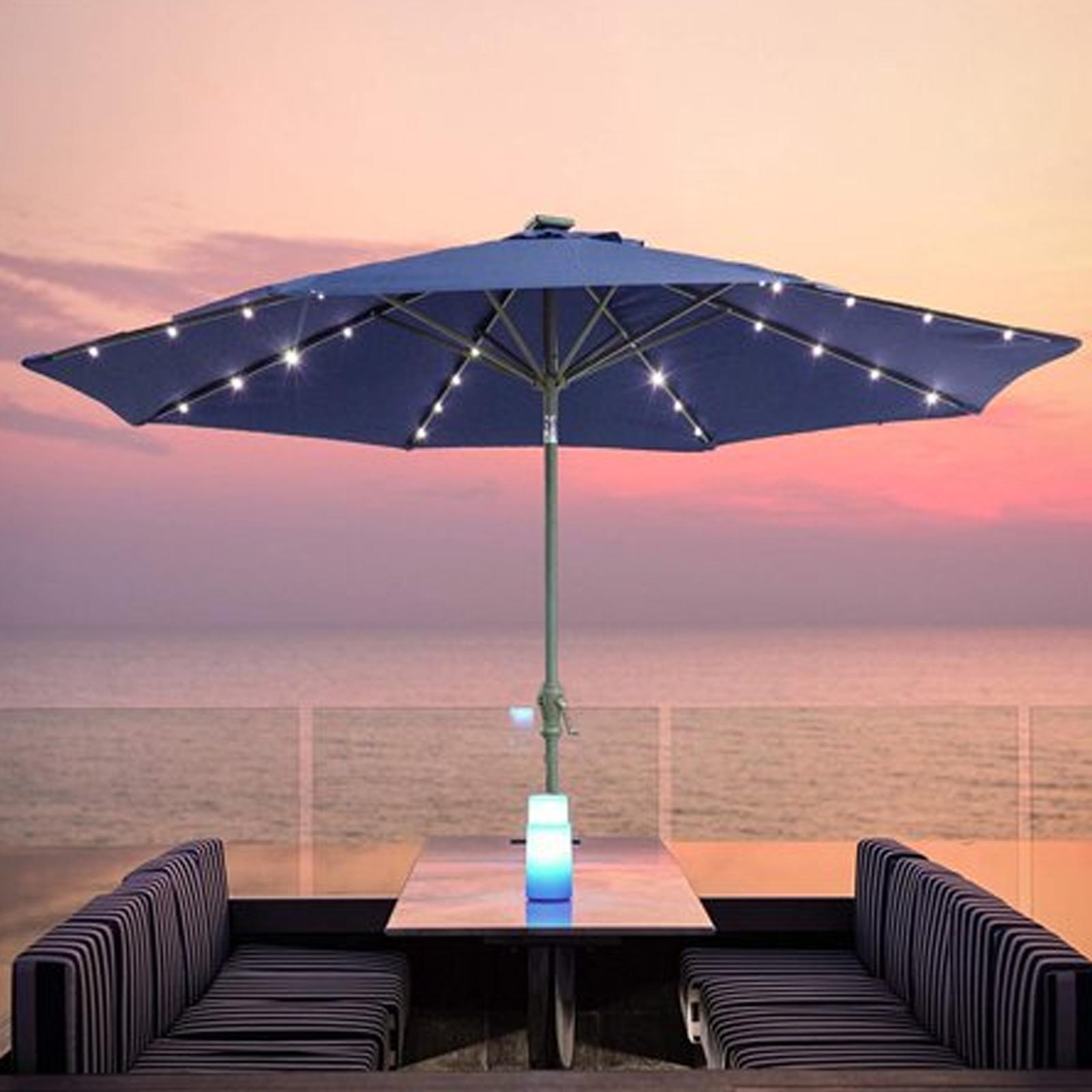 Solar Umbrella String Light 10 - Outdoor Lighting Gazebo review and price