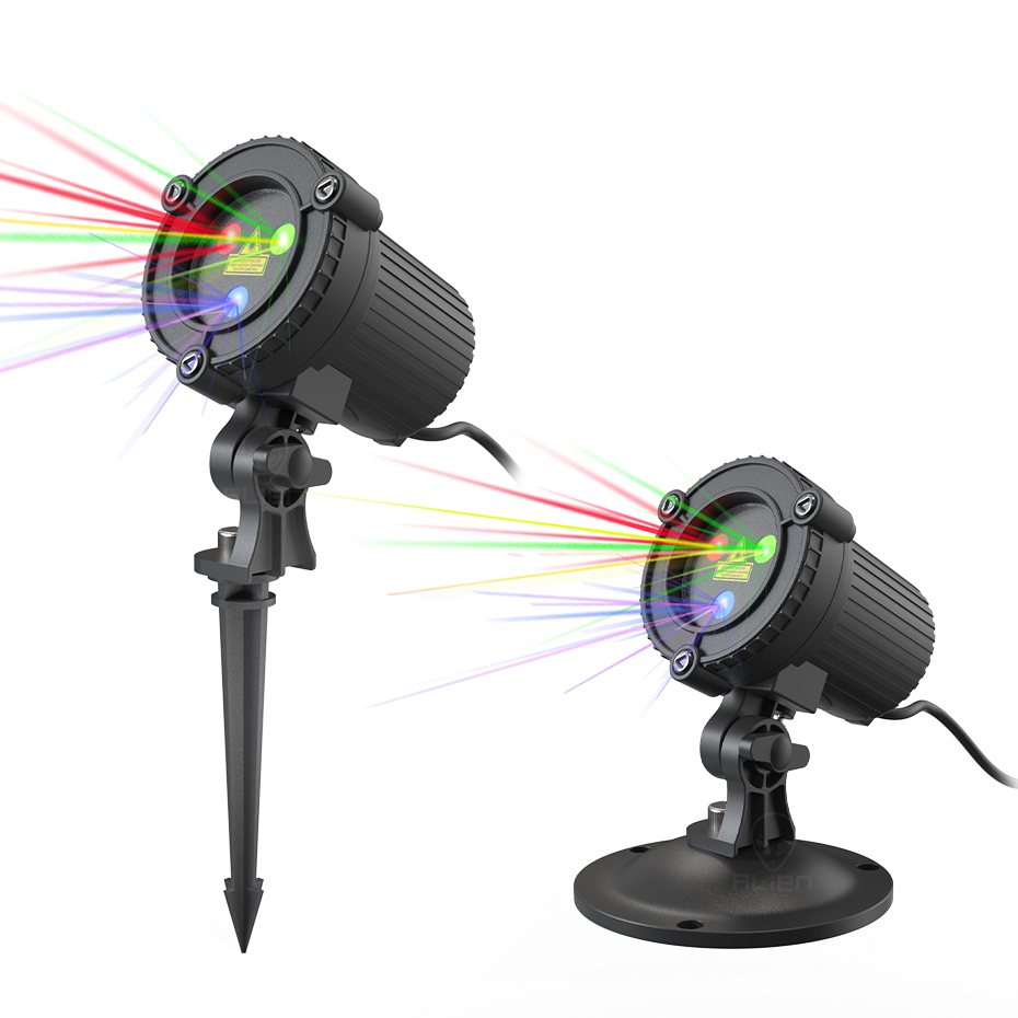 ALIEN Remote RGB Moving Static - Xmas Outdoor Lighting Decorations review and price