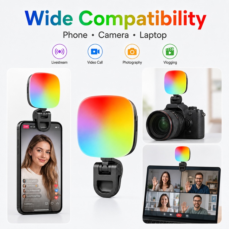 Portable RGB LED Fill Light Po - Outdoor Lighting And Camera review and price