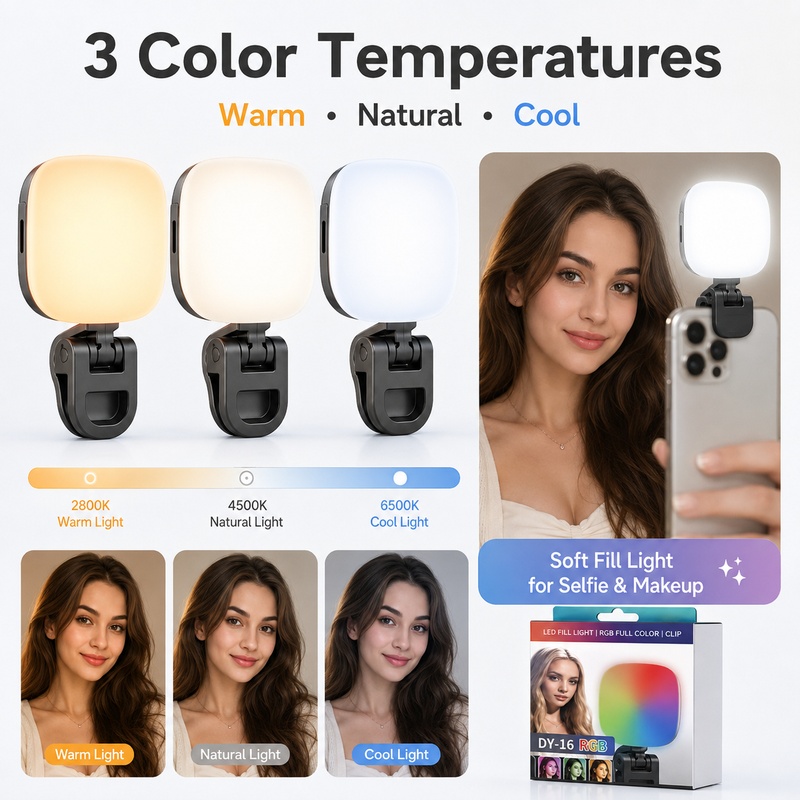 Portable RGB LED Fill Light Po - Outdoor Lighting And Camera review and price