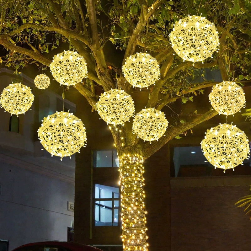 Outdoor Ball Lights Hanging Ra - Outdoor Lighting On Trees review and price