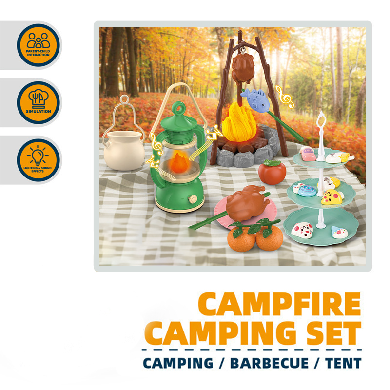 Kids Camping Set Campfire Pret - Outdoor Lighting Kits review and price