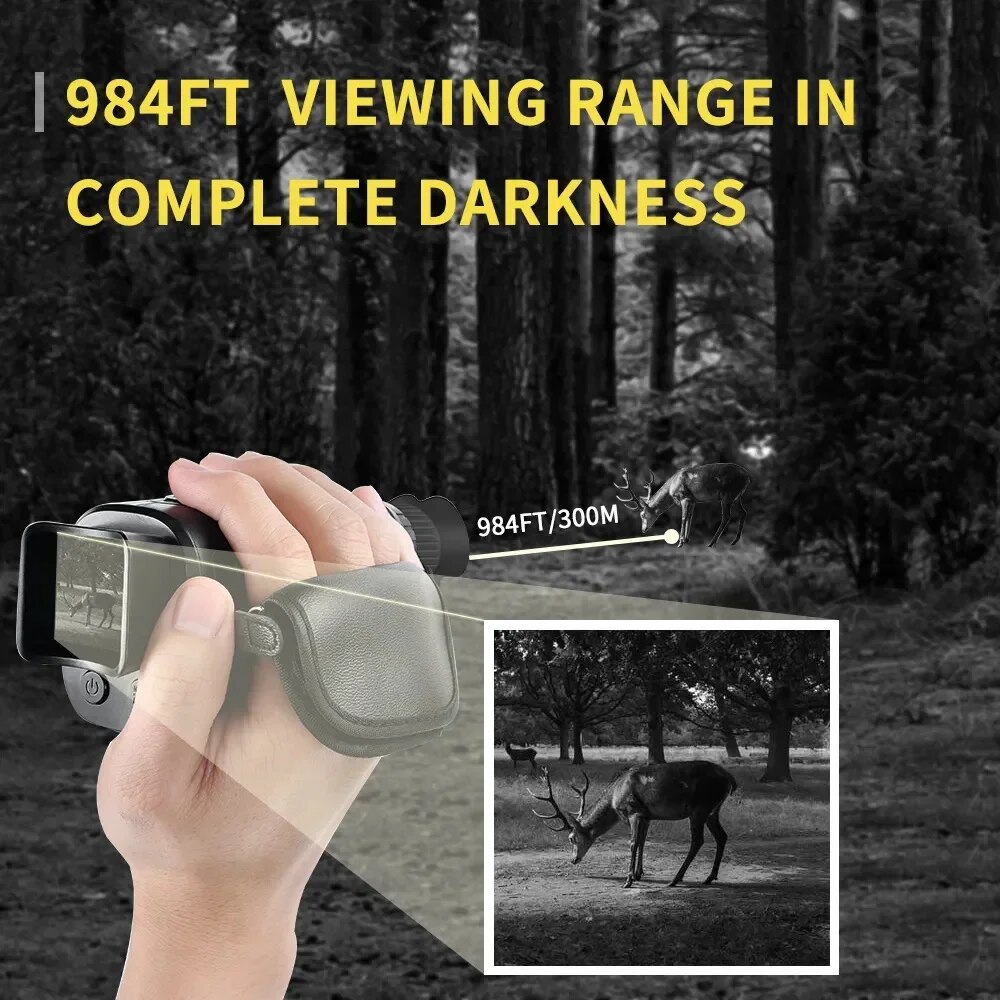 Monocular Night Vision Device  - Outdoor Lighting And Camera review and price
