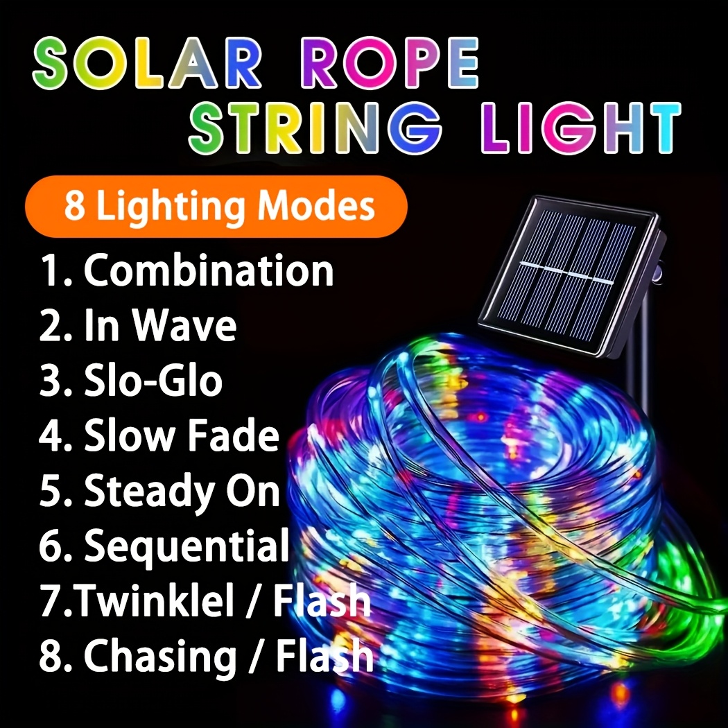 Outdoor Solar LED Fairy Lights - Outdoor Lighting Cable review and price