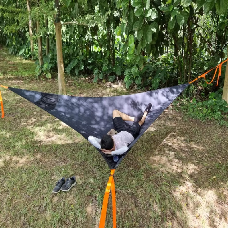 Outdoor Camping Triangular Ham - Outdoor Lighting On Trees review and price