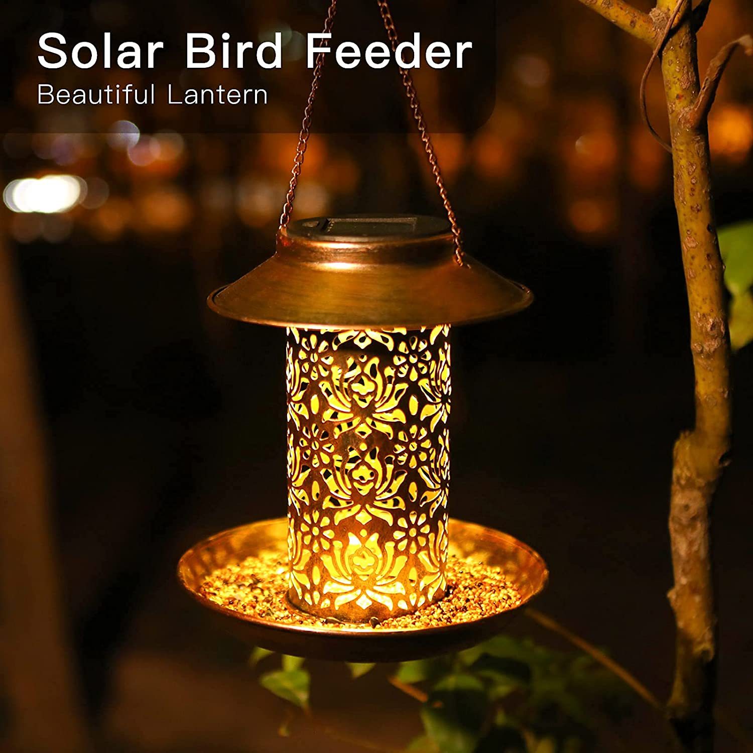 Hanging Bird House Metal Outdo - Outdoor Lighting Ideas For Backyard review and price