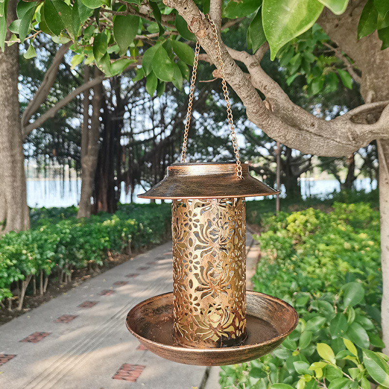 Hanging Bird House Metal Outdo - Outdoor Lighting Ideas For Backyard review and price